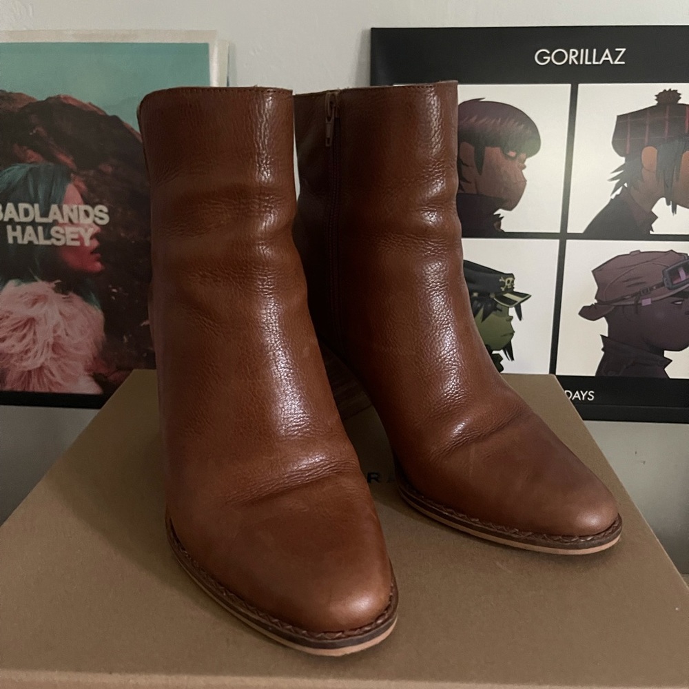 Lucky Brand Leather Booties